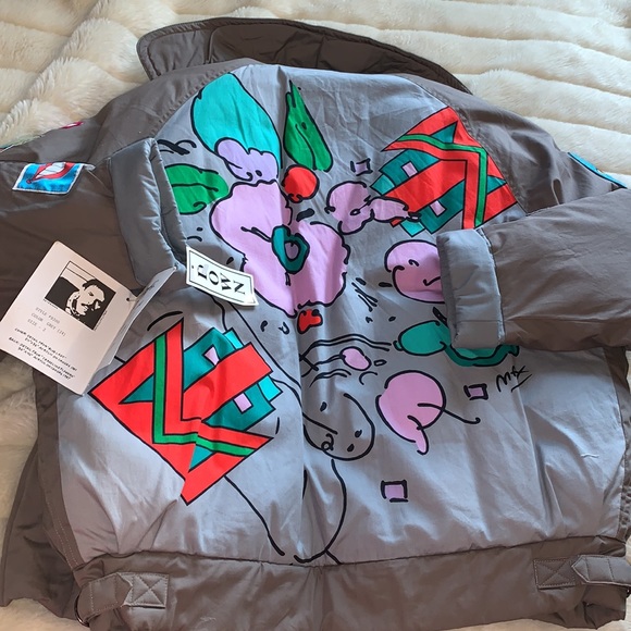 Peter Max NEOMAX collector jacket tags on serious offers only extremely rare NOS - Picture 3 of 16